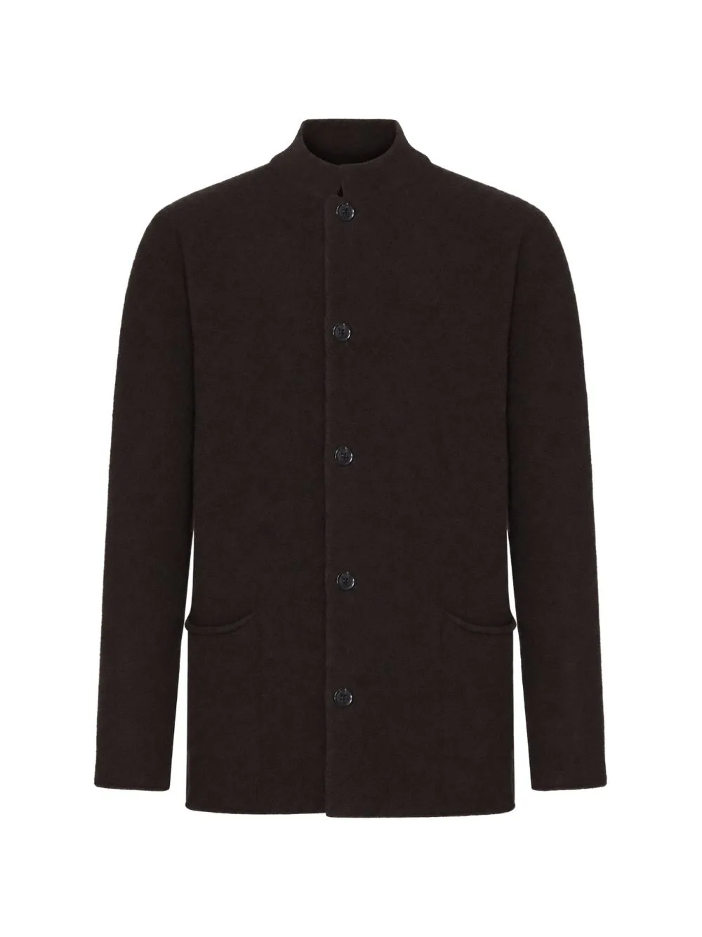 Button-Up Stand-Collar Jacket by Roberto Collina