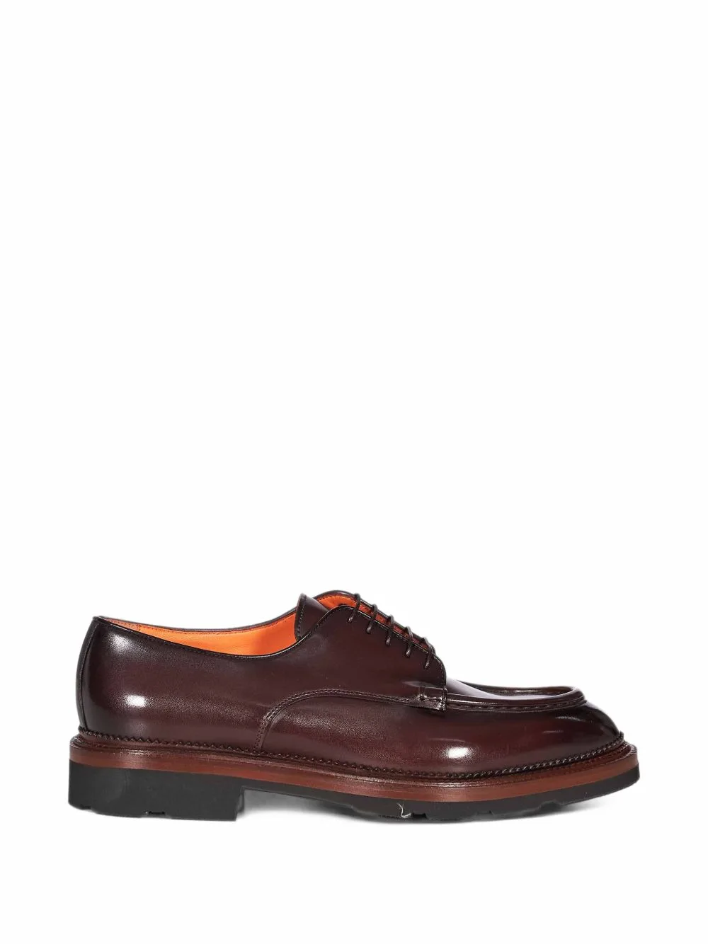 Lace-Up Leather Shoes by Santoni