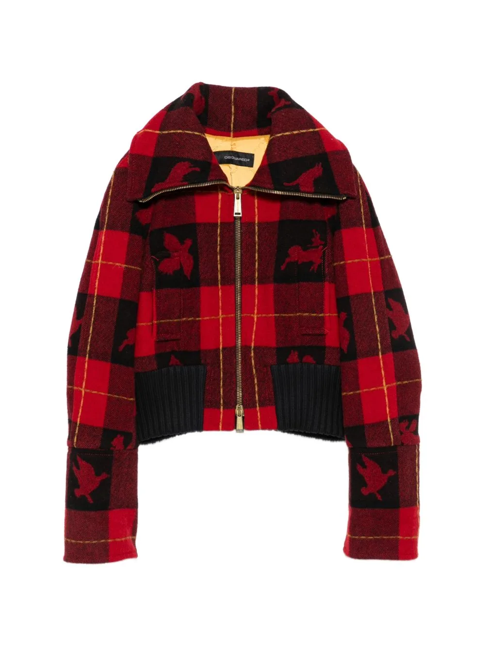 2000s Check-Pattern Jacket by DSQUARED2