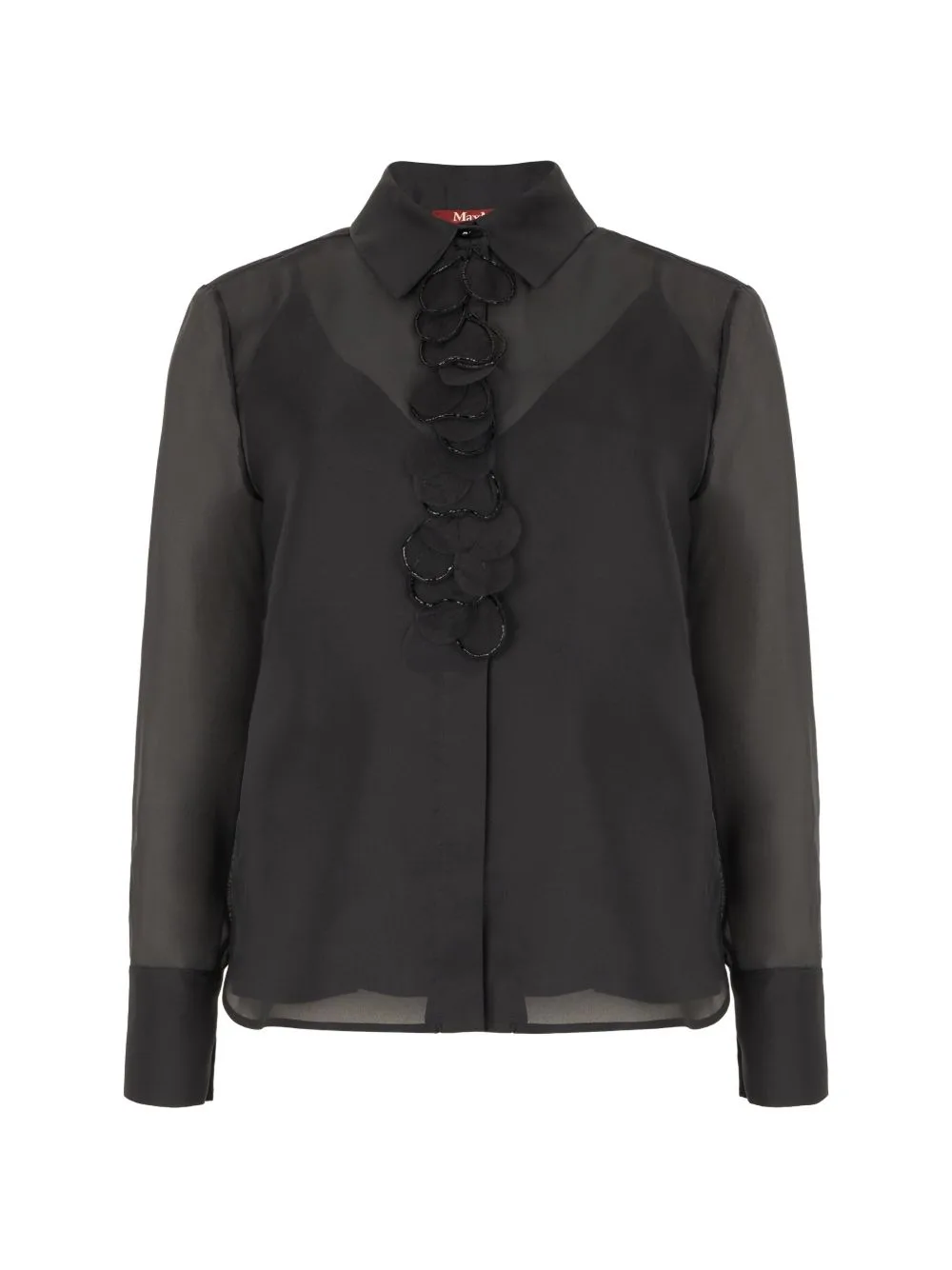 Ruffled-Collar Blouse by Max Mara