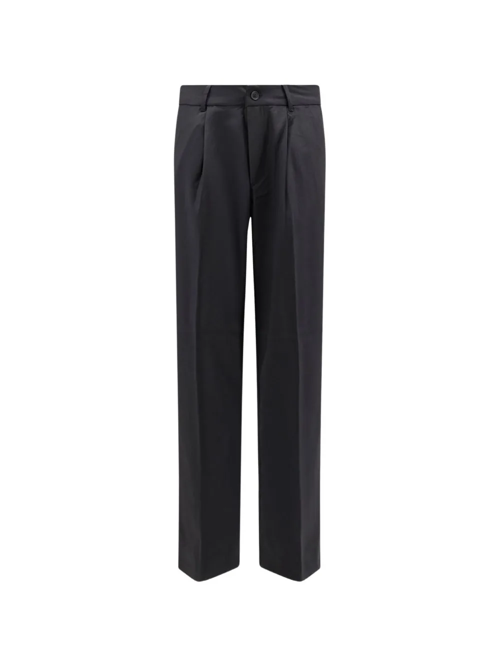 Pressed-Crease Zip-Fastening Trousers by Woodbird
