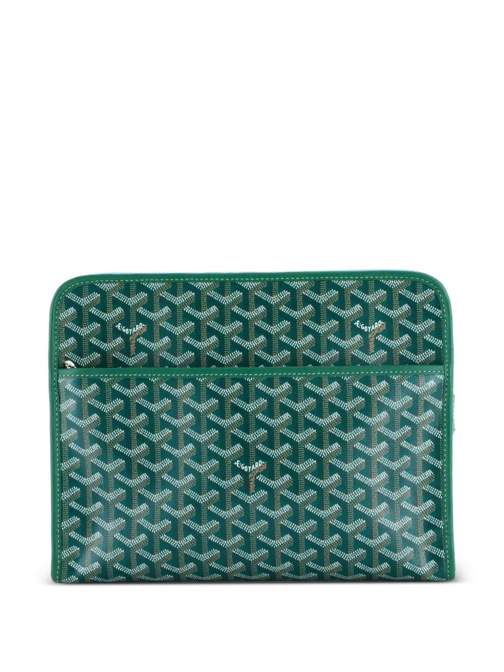 Jouvence Toiletry Coated Canvas GM Pouch by Goyard Pre-Owned