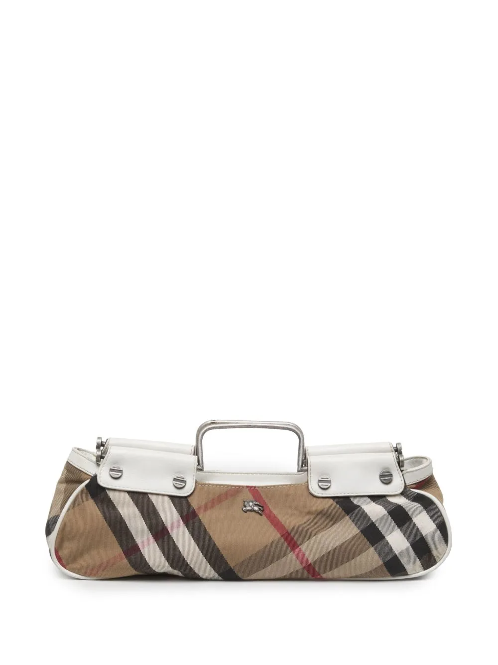 2000-2017 Supernova Check Canvas Handbag
