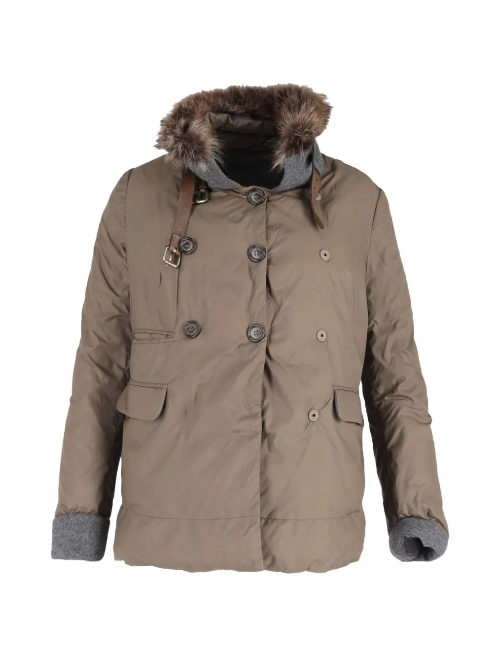 Double-Breasted Down Jacket by Brunello Cucinelli Vintage