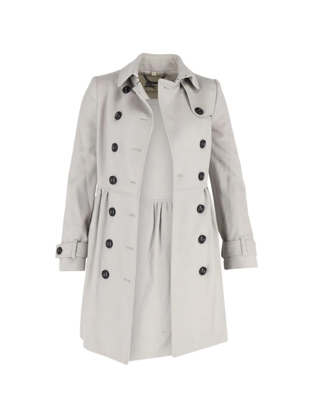 Double-Breasted Trench Coat by Burberry Pre-Owned