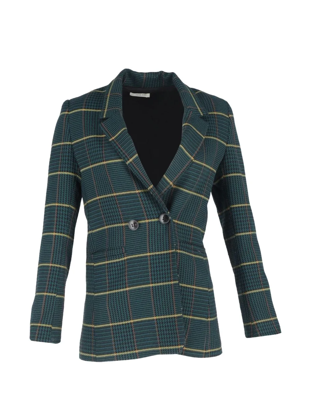 Houndstooth Double-Breasted Blazer by ANINE BING