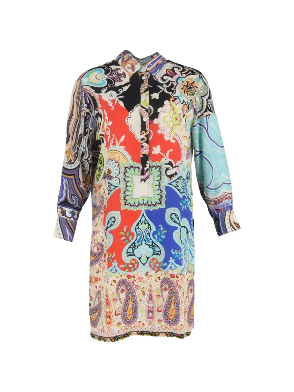 Printed Silk Dress by Etro Vintage