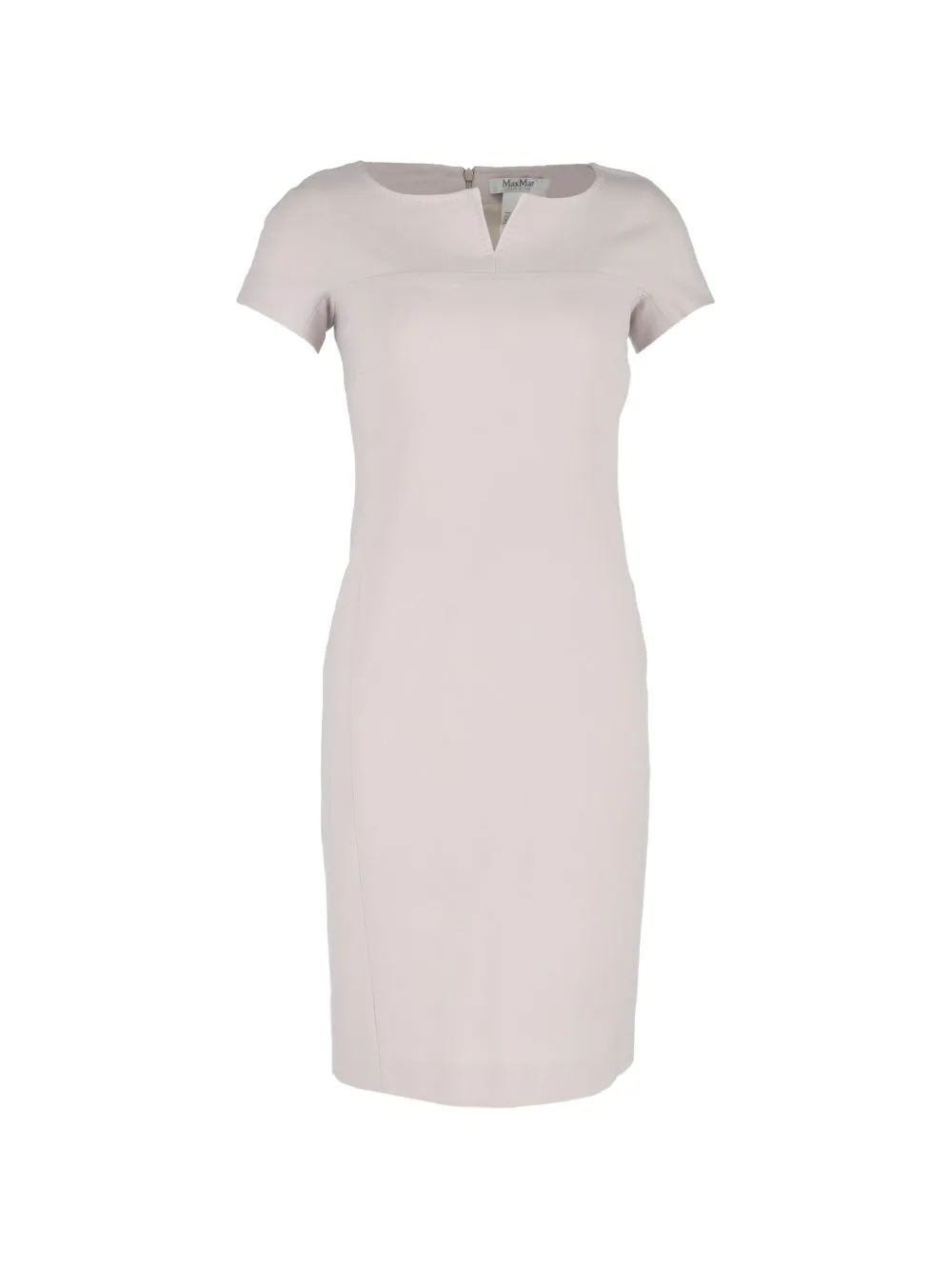 Knee-Length Short-Sleeve Dress by Max Mara