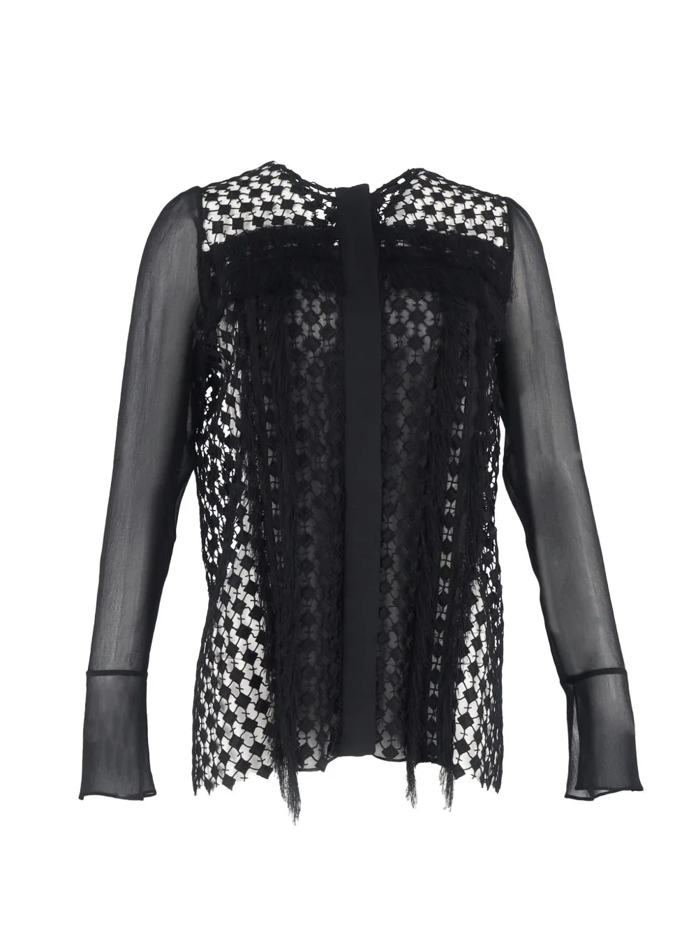 Lace Sheered Blouse by Chloé Vintage
