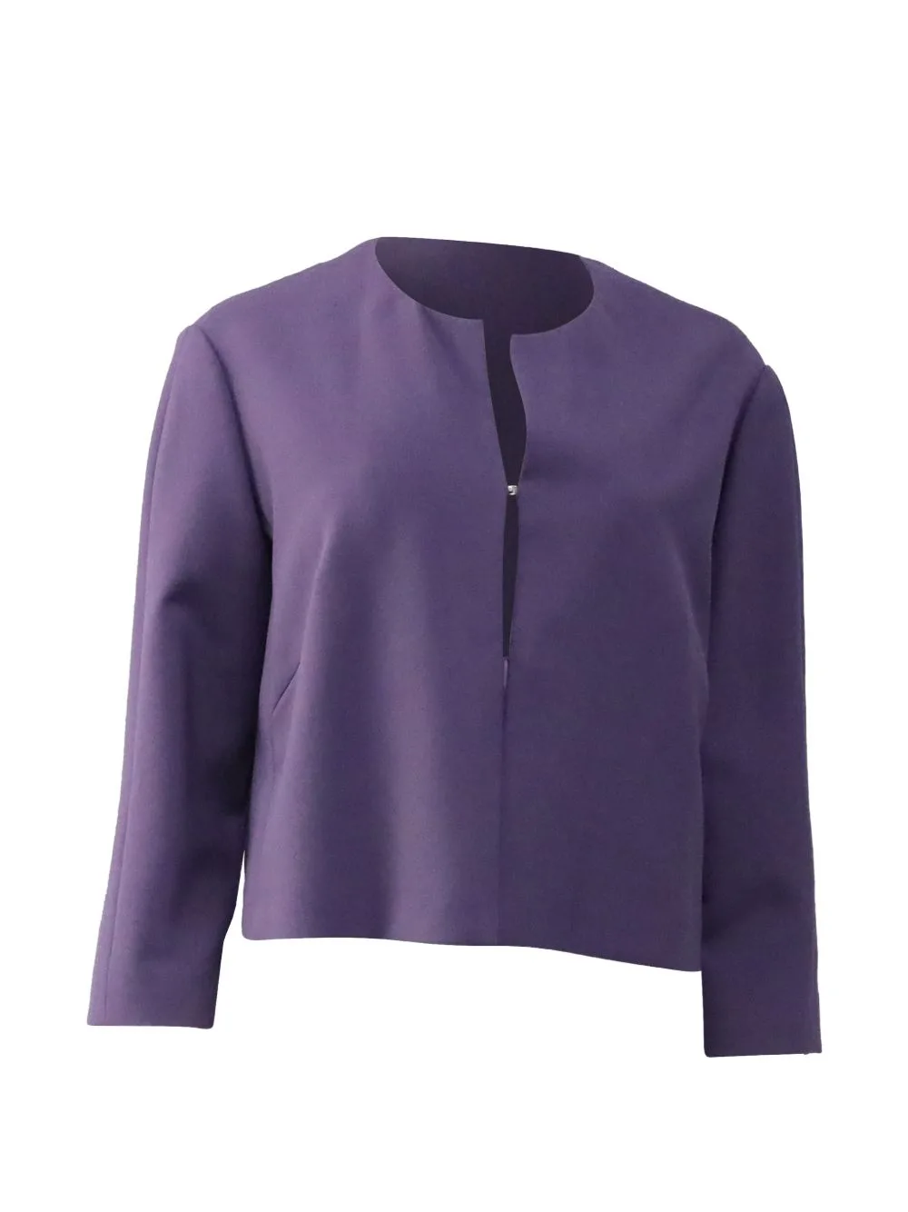 Jileky Collarless Blazer by BOSS