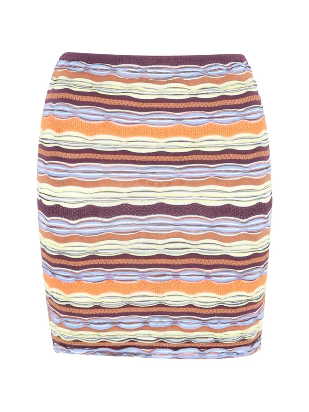 Zigzag-Patterned Mini Skirt by Missoni Pre-Owned