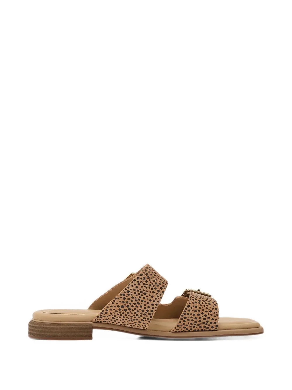 Ariany Bay Buckle-Fastening Leopard-Print Sandals by Clarks