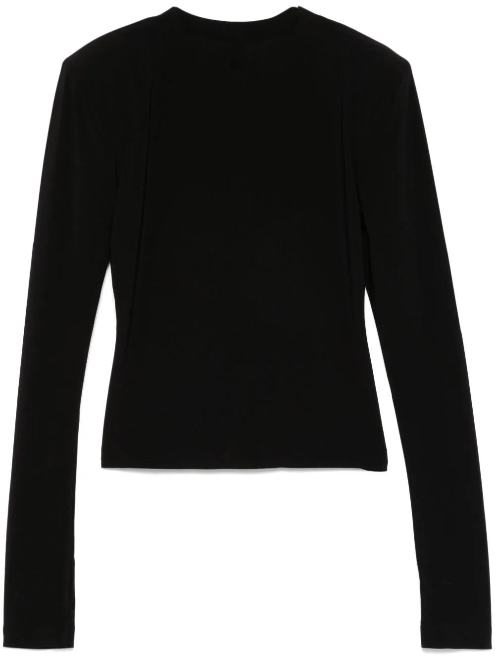 Shoulder-Pads T-Shirt by Norma Kamali