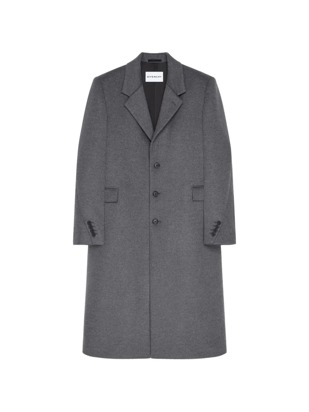 Couture Seam Coat in Wool and Cashmere