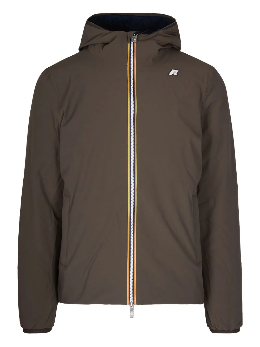 Logo-Detail Hooded Jacket by K-Way