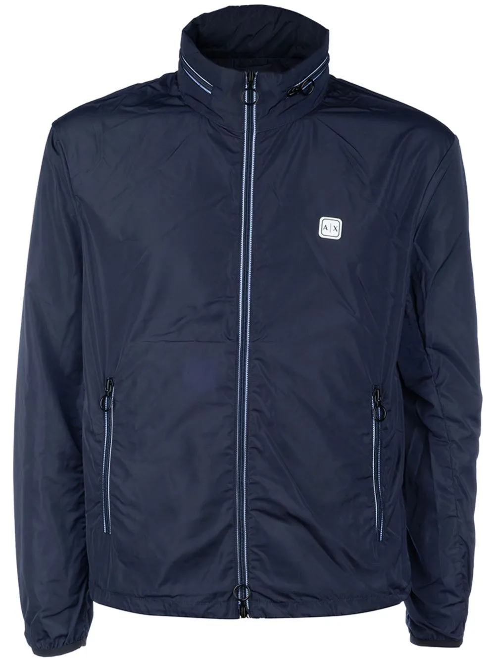 Piped-Trim Detail Jacket by Armani Exchange