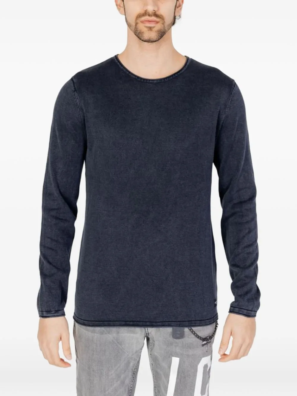 Long-Sleeve Knitted T-Shirt by r.d.d. by jack jones