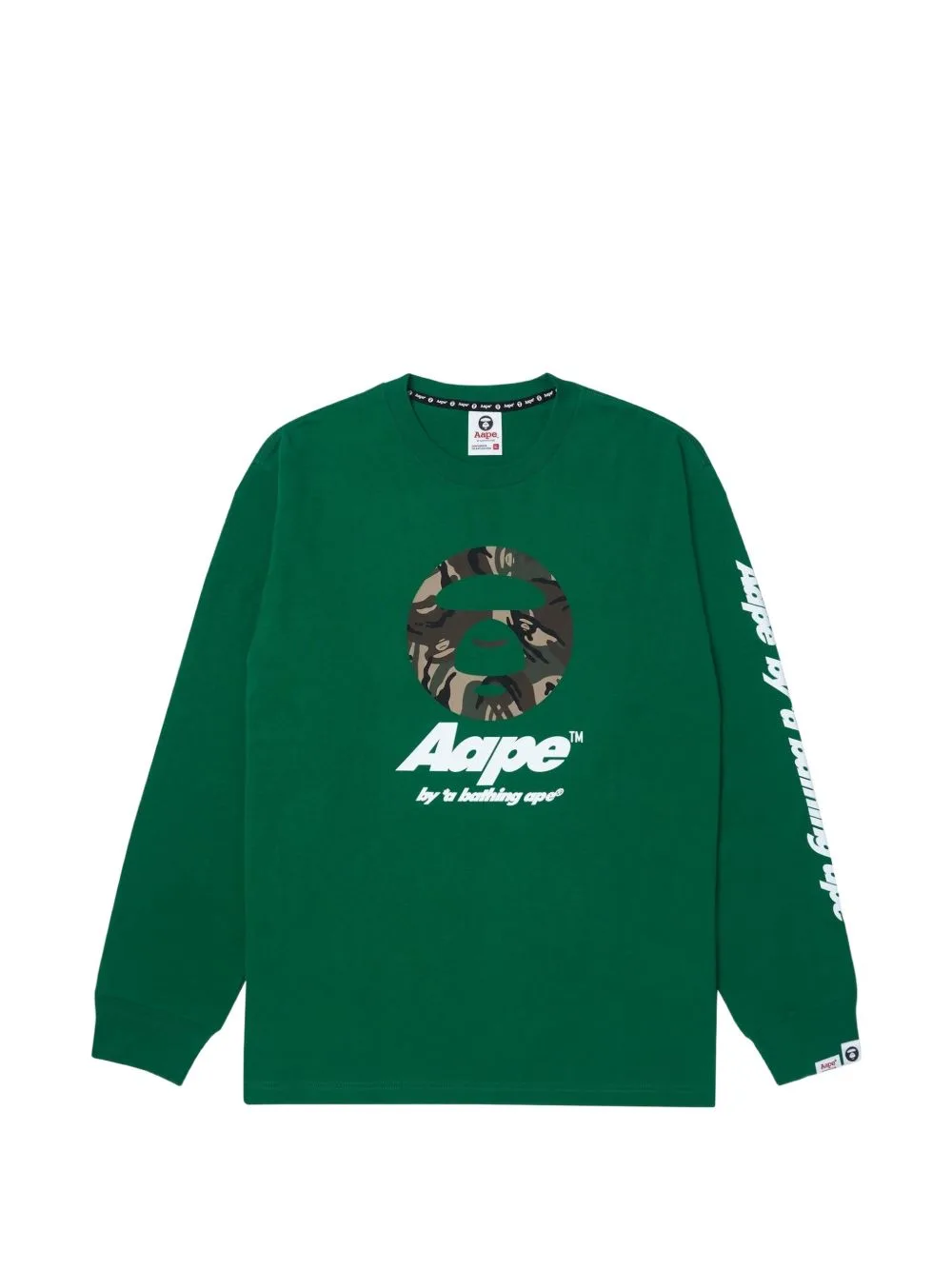 Moonface Camo-Print T-Shirt by AAPE BY *A BATHING APE®