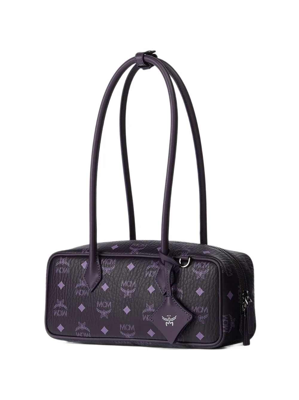 Small Aren East West Visetos Shoulder Bag by MCM