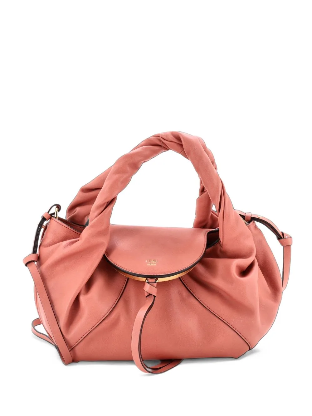 Spy NM Bag Leather Small Shoulder Bag by Fendi Pre-Owned