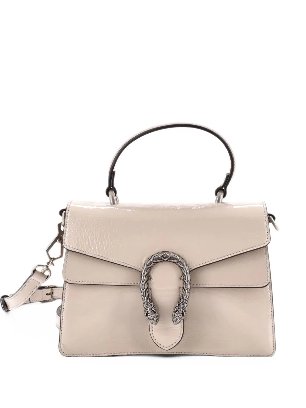 Dionysus Convertible Top Handle Bag Patent Small Satchel by Gucci Pre-Owned