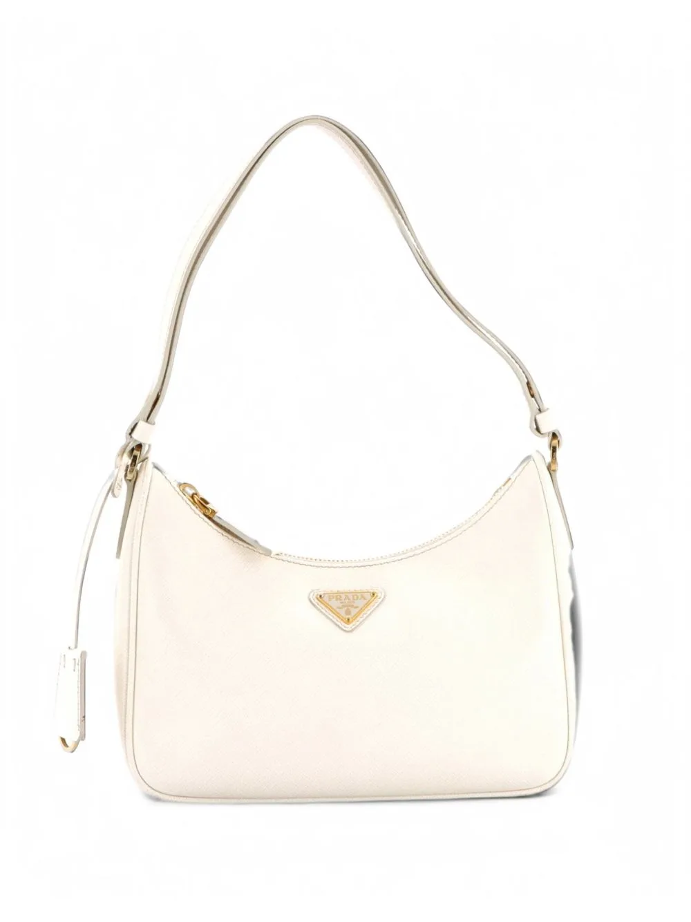 Re-Edition Hobo Saffiano Leather Mini Shoulder Bag by Prada Pre-Owned