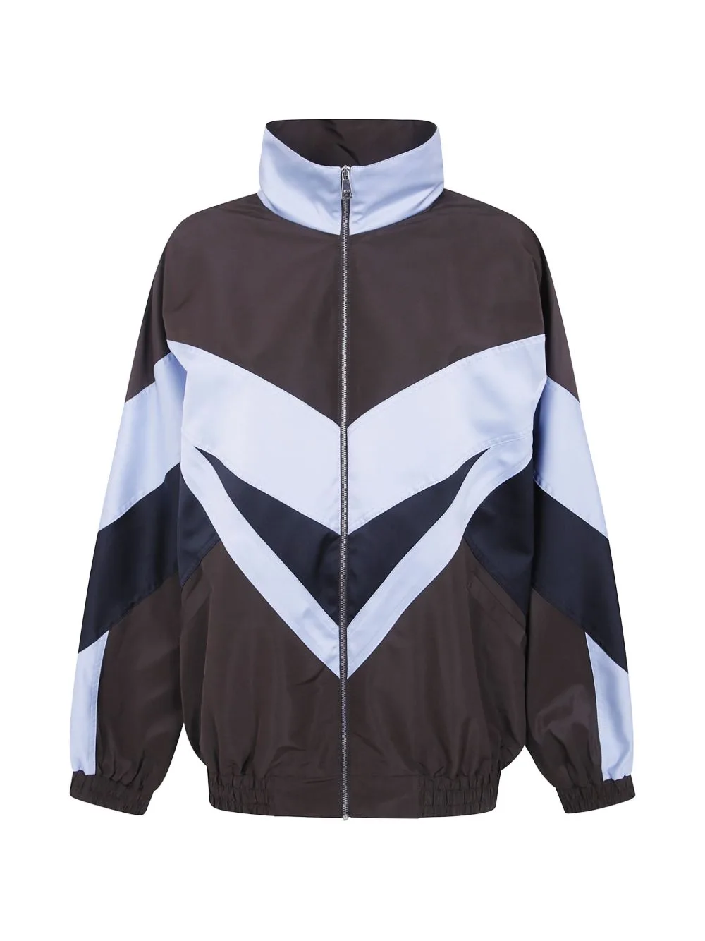 Chevron-Panelled Track Jacket by N°21