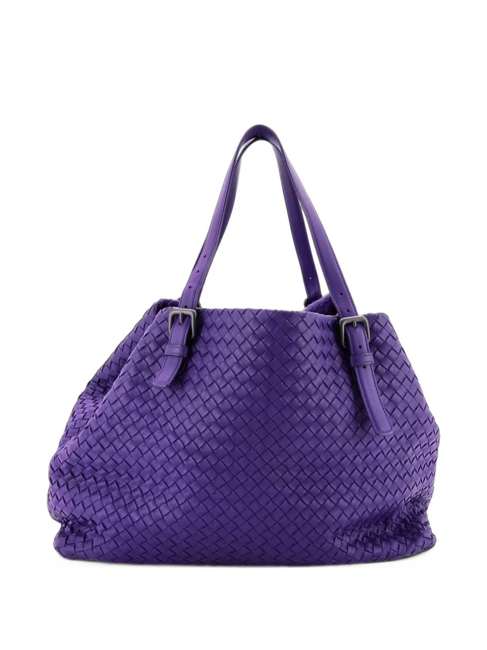A-Shape Intrecciato Nappa Large Tote Bag by Bottega Veneta Pre-Owned