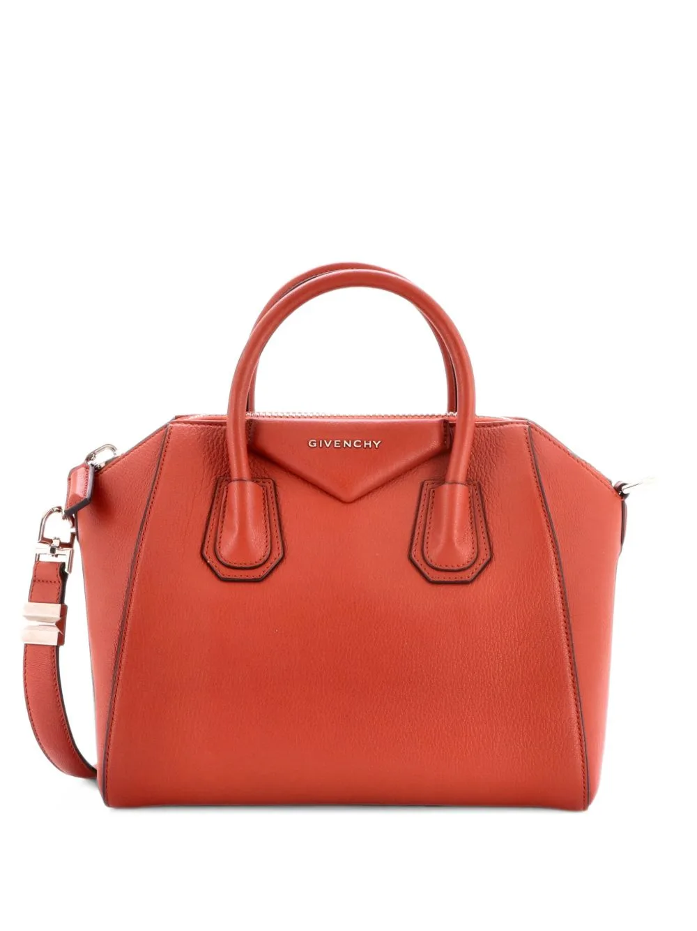 Antigona Bag Leather Small Satchel by Givenchy Pre-Owned