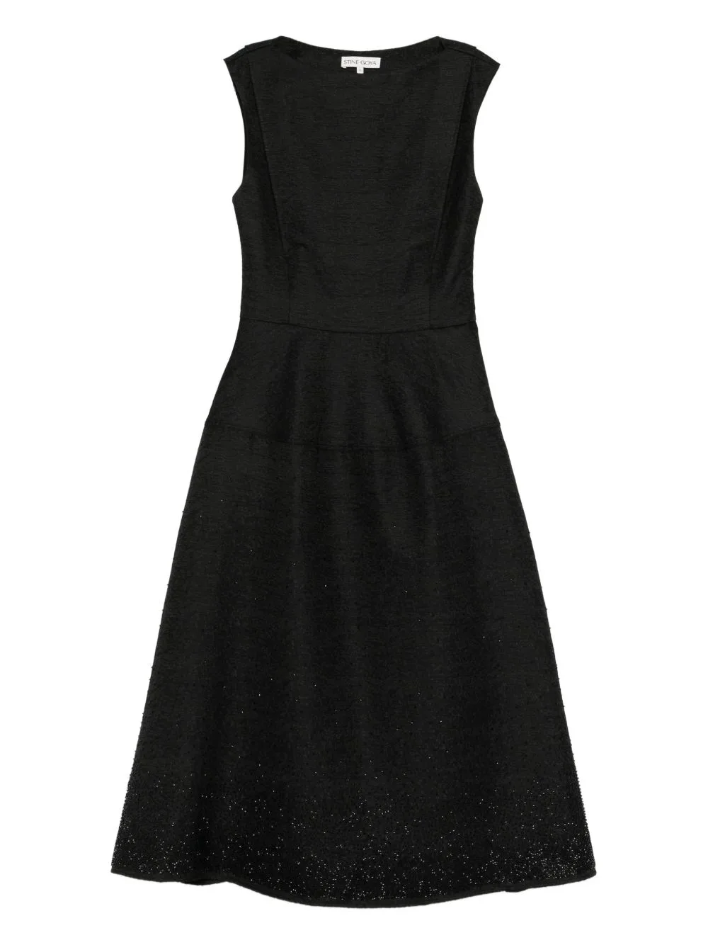 Bead-Embellished Sleeveless Dress by Stine Goya