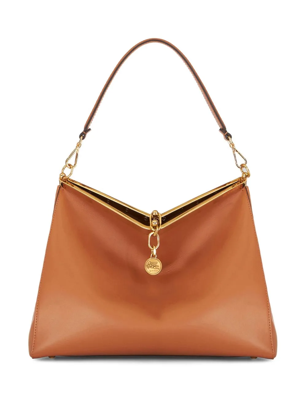 Vela Leather Shoulder Bag by ETRO