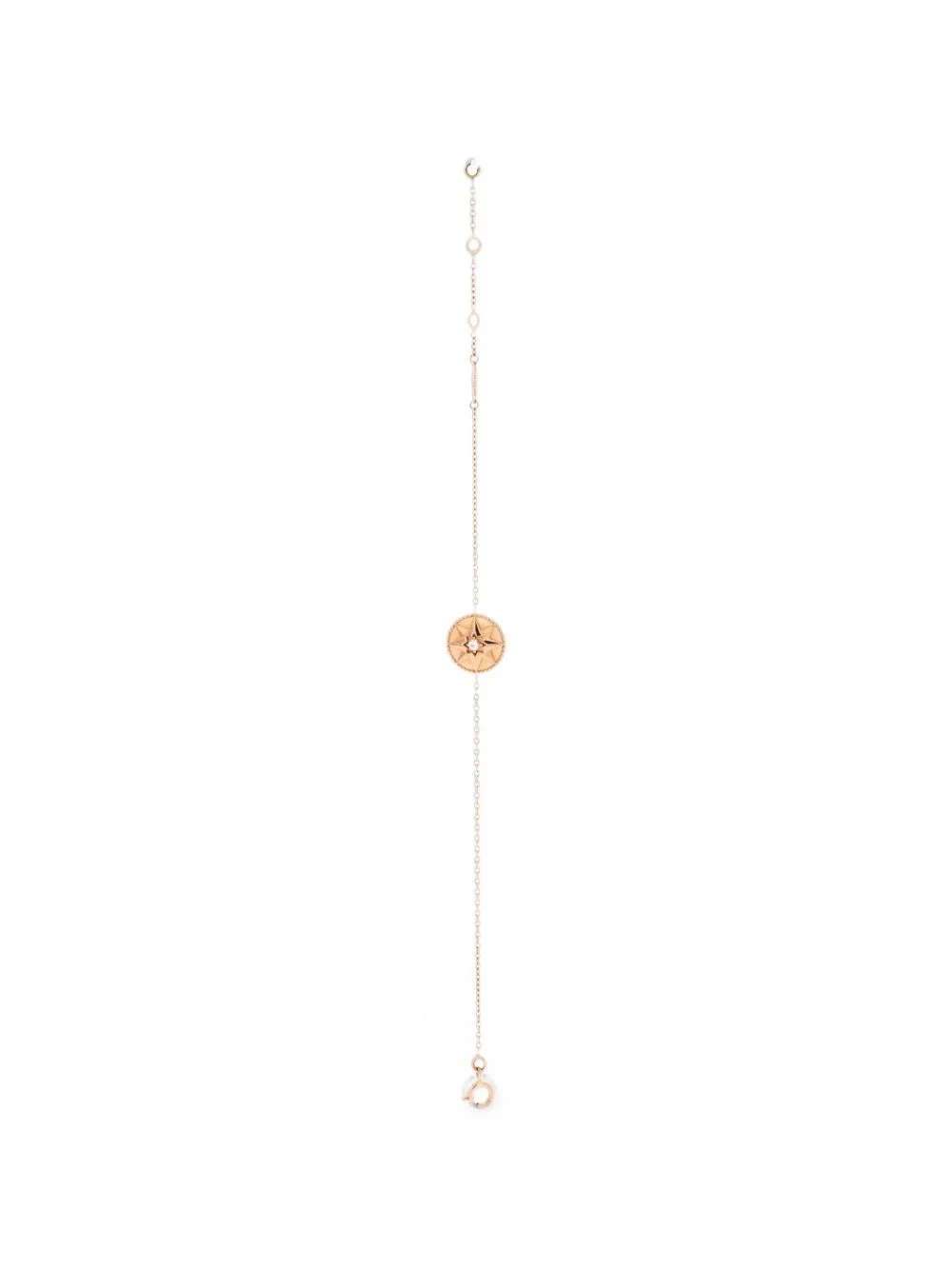 Rose Des Vents 18K Rose Gold with Diamond and Pink Opal Bracelet
