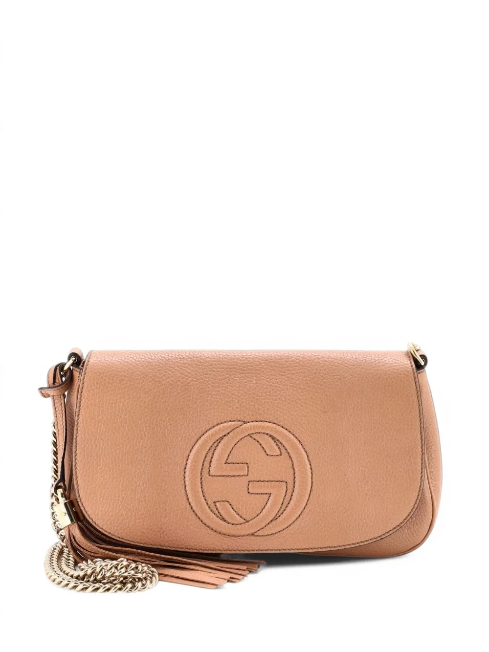 Soho Chain Leather Medium Crossbody Bag by Gucci Pre-Owned