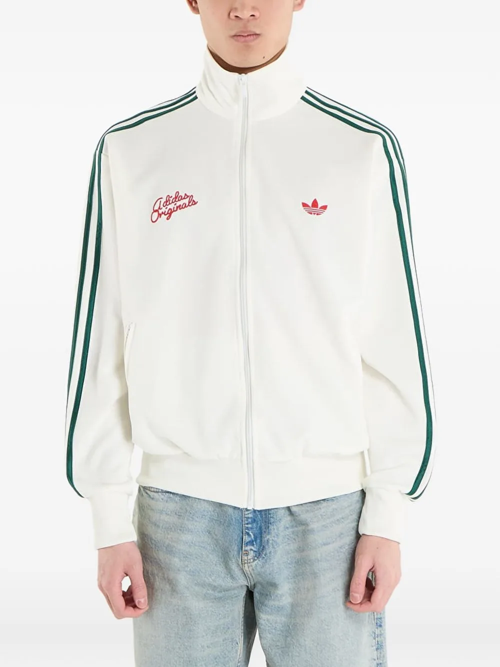 Firebird Track Top Roses by adidas