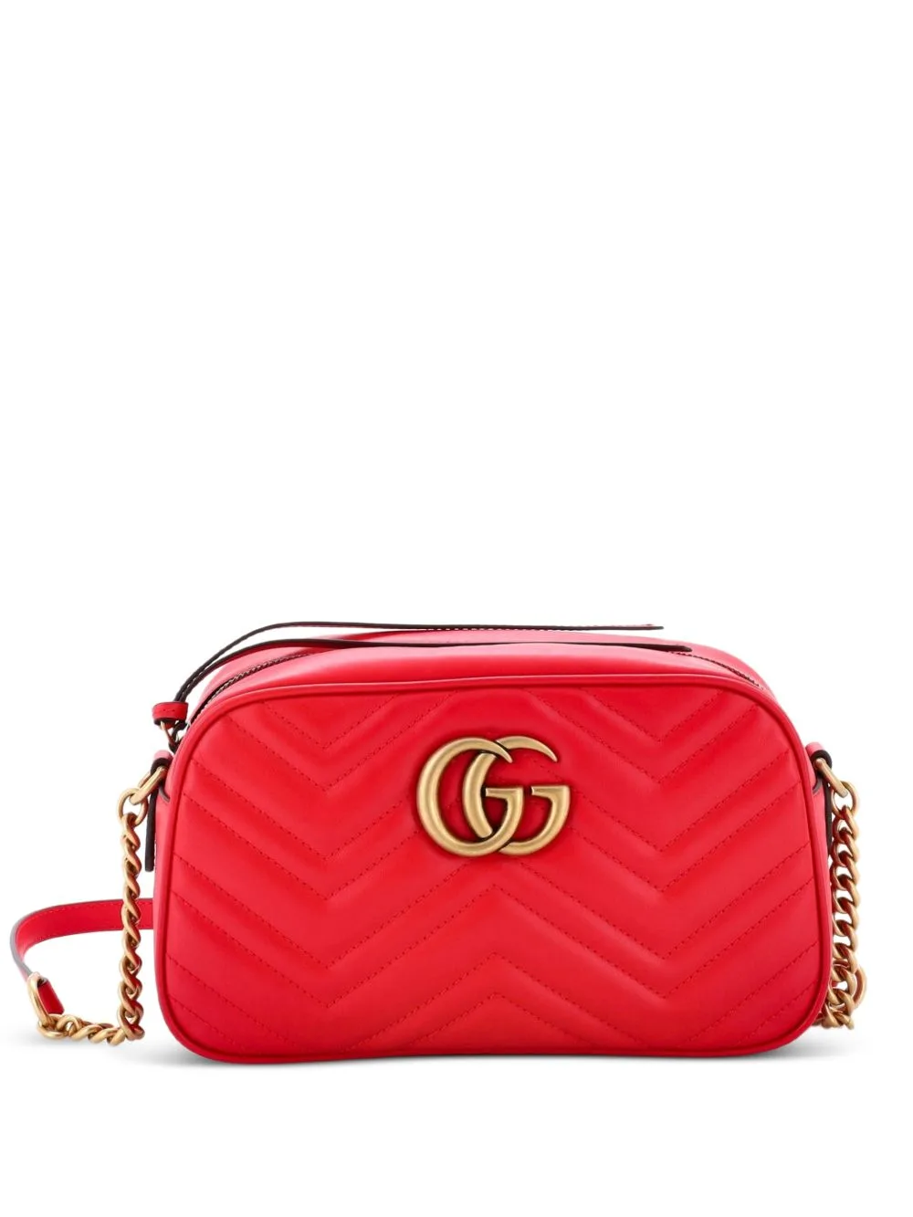 GG Marmont Shoulder Bag Matelasse Leather Small Crossbody Bag by Gucci Pre-Owned