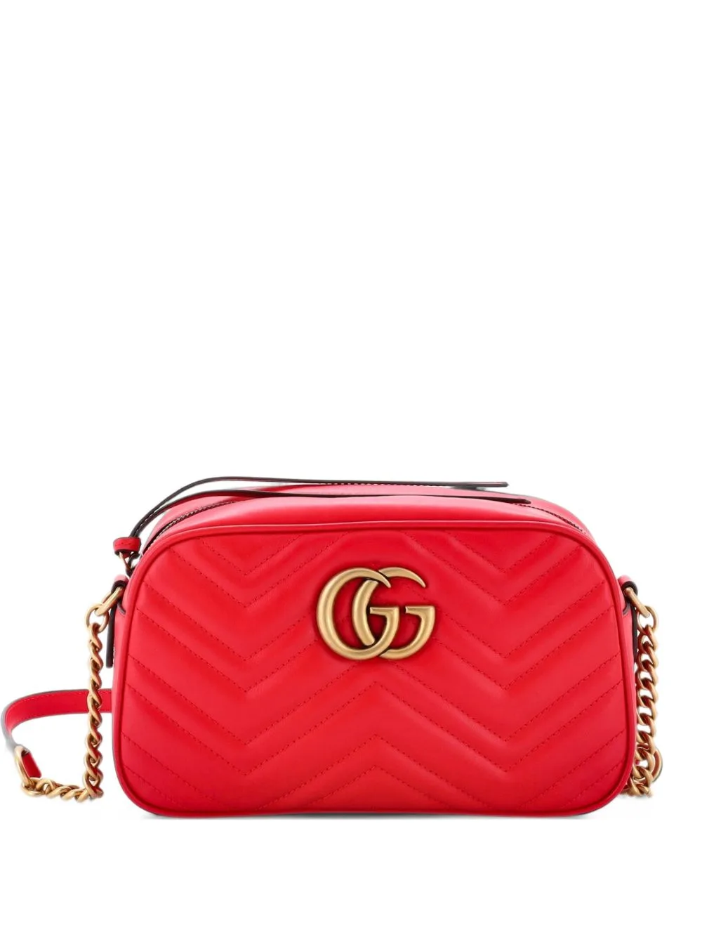 GG Marmont Shoulder Bag Matelasse Leather Small Crossbody Bag by Gucci Pre-Owned