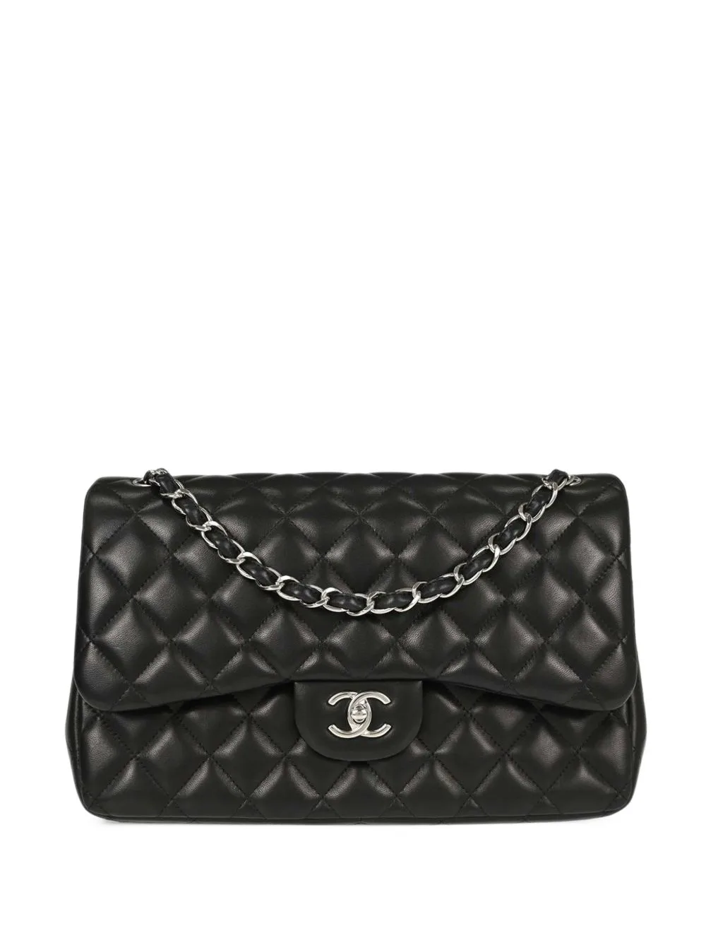 2012 Quilted Classic Double Flap Shoulder Bag by CHANEL Pre-Owned