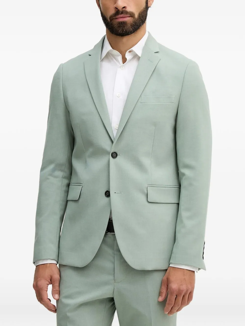 Button Two-Piece Suit by Lindbergh