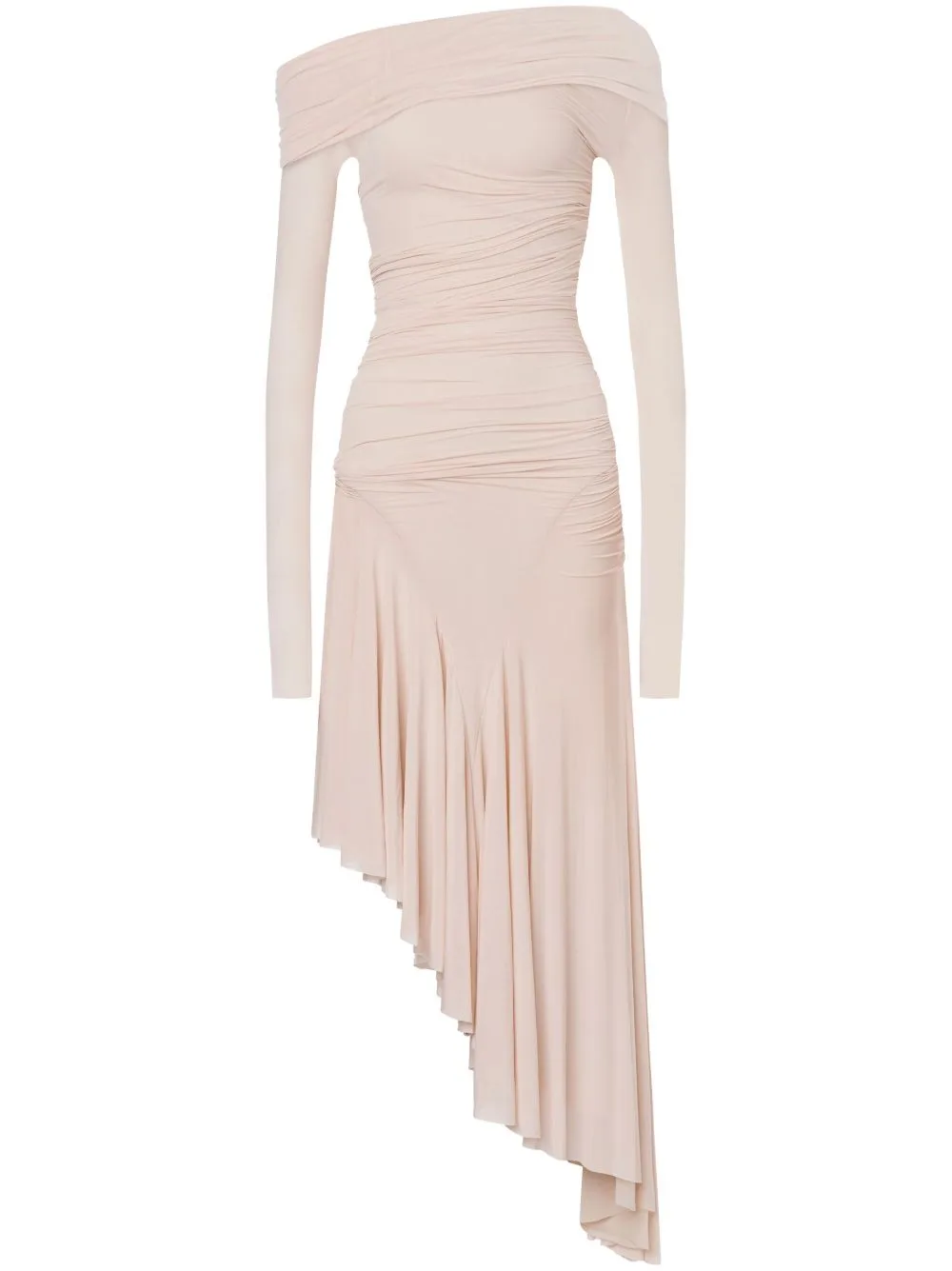 Draped Asymmetric Midi Dress by Philosophy Di Lorenzo Serafini
