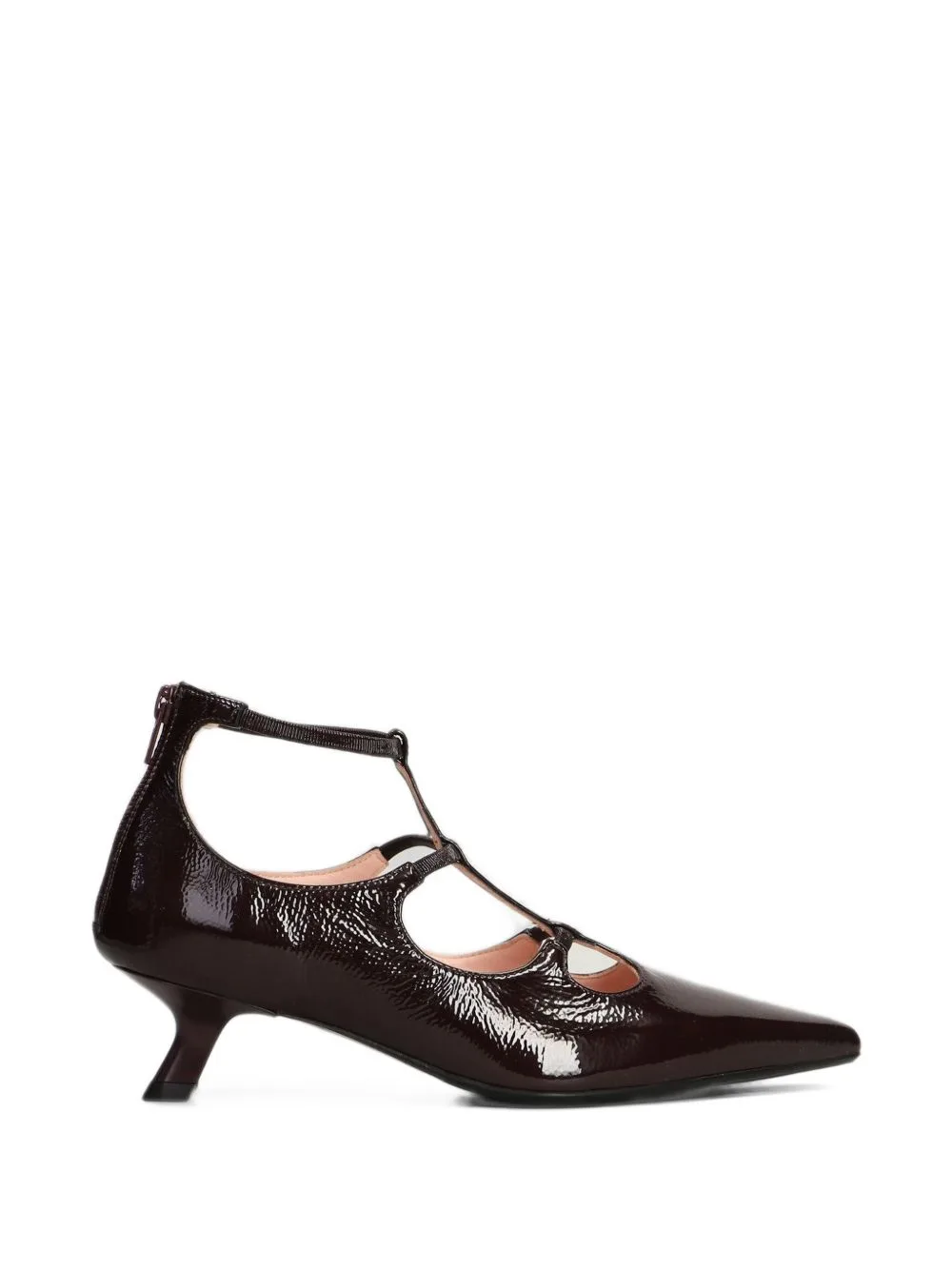 Pointed-Toe Cage Pumps by Anna F.