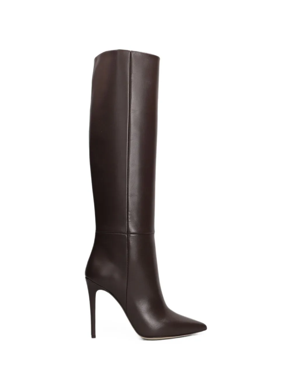 Pointed-Toe Stiletto Knee-High Boots by Anna F.