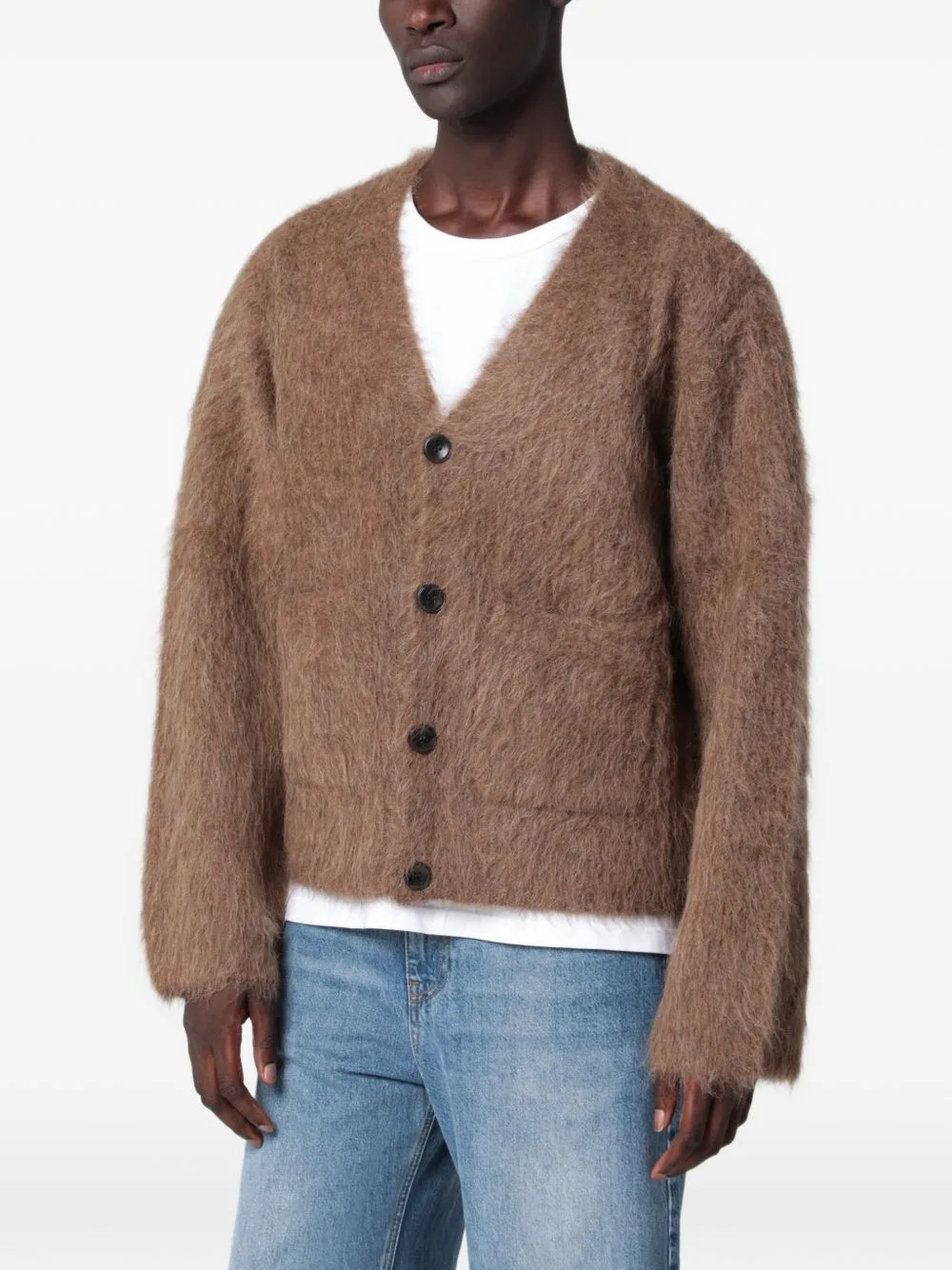Lee Brushed-Knit Cardigan by Séfr