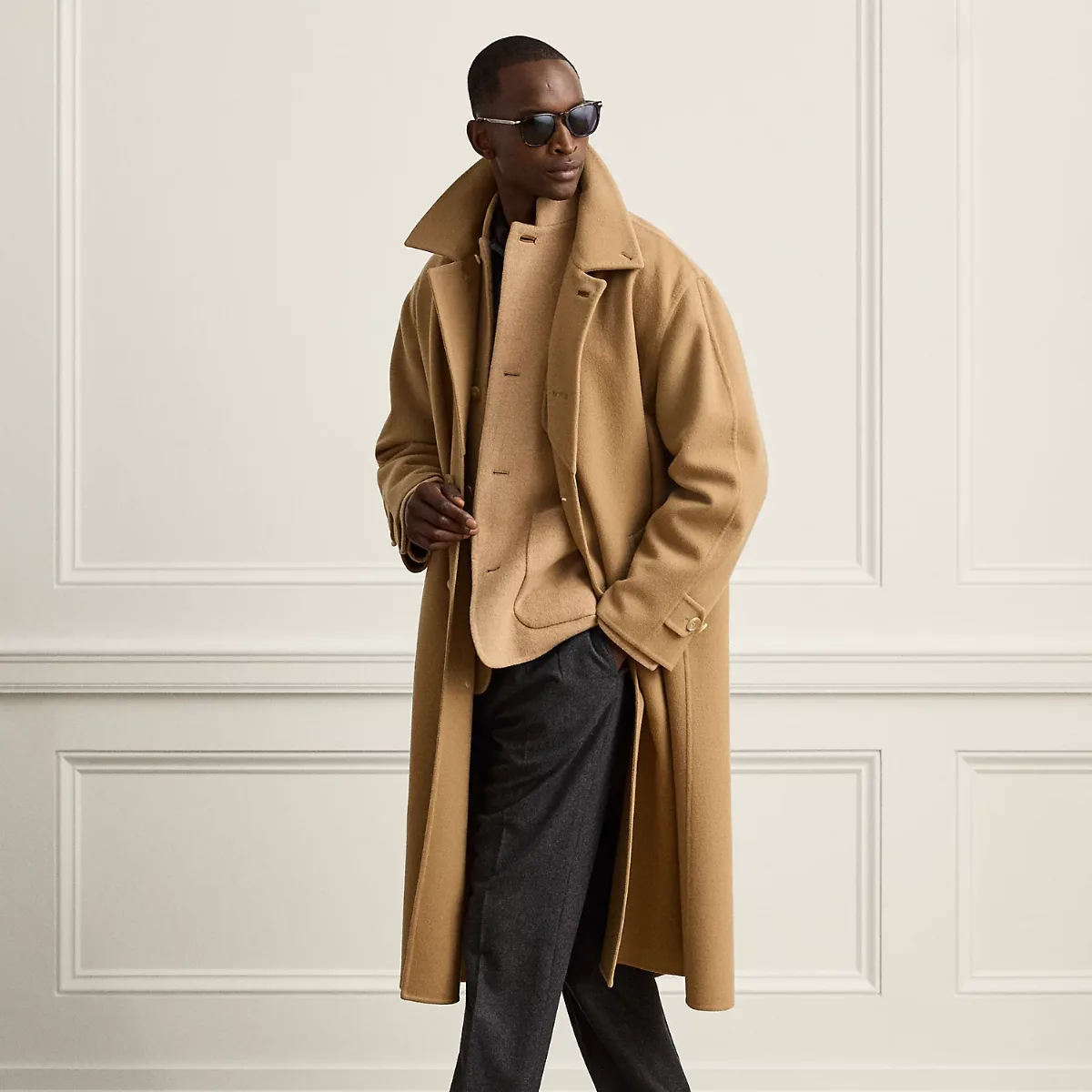 Glenn Hand-Tailored Flannel Trouser