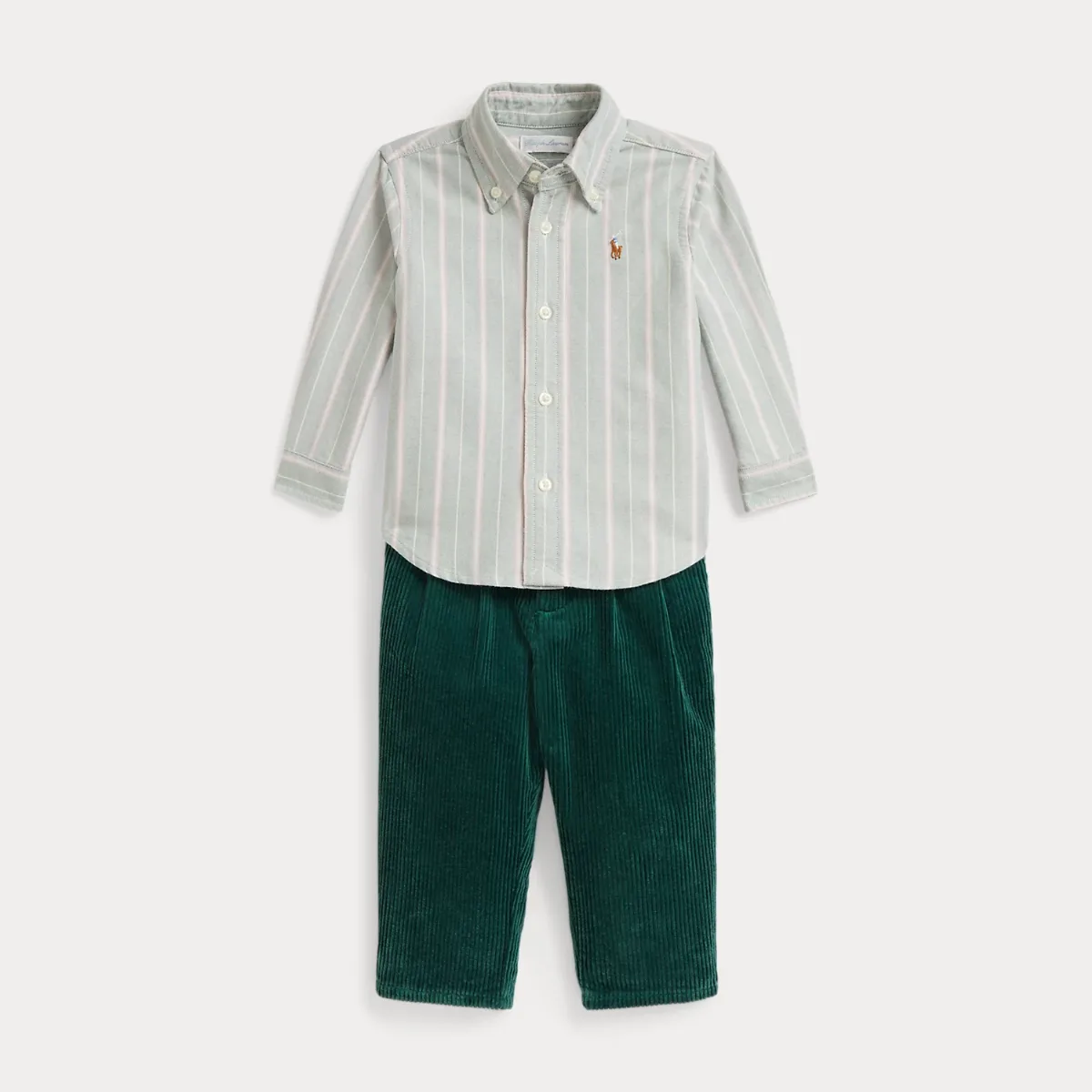 Cotton Oxford Shirt & Corduroy Trouser by Ralph Lauren