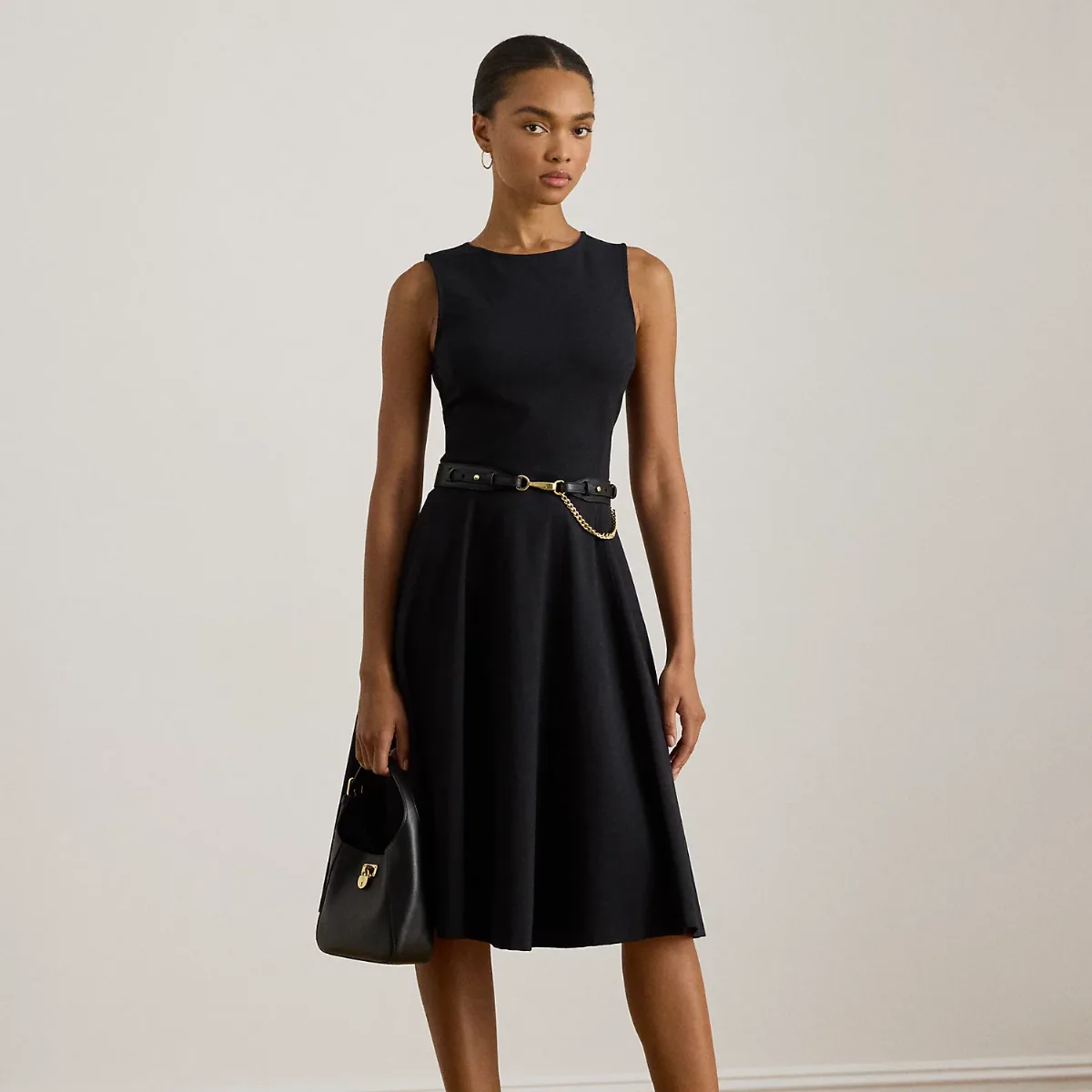 Ponte Sleeveless Dress by Ralph Lauren Petite