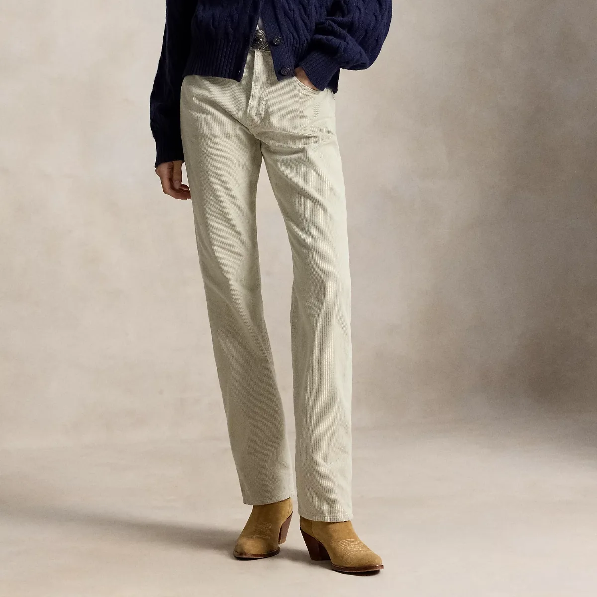 Corduroy Relaxed Straight Trouser by Polo Ralph Lauren