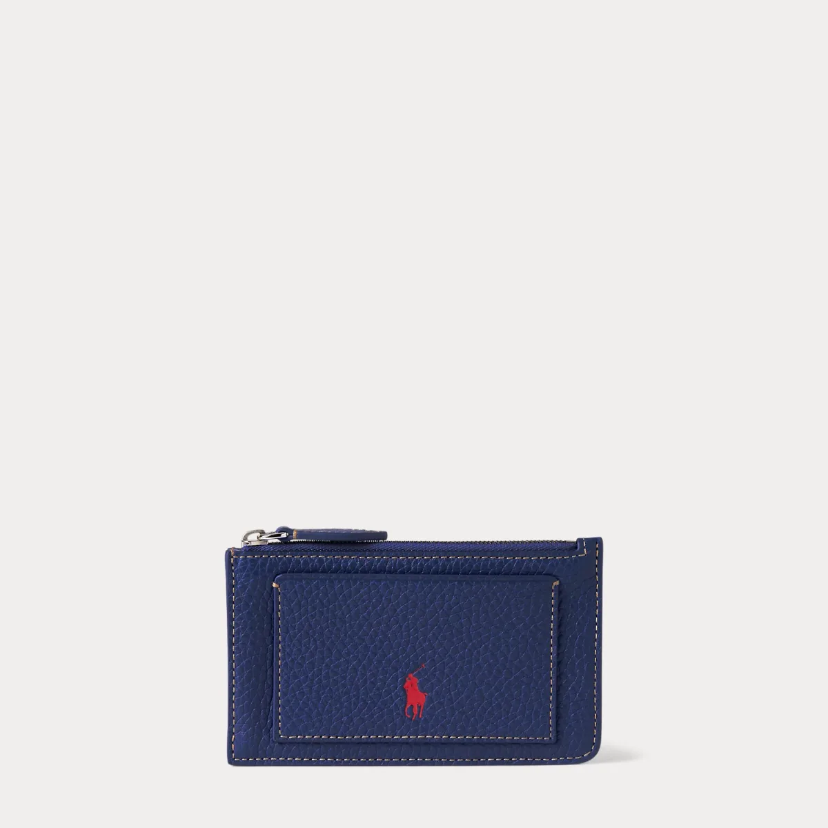 Polo Play Leather Zip Card Case by Polo Ralph Lauren