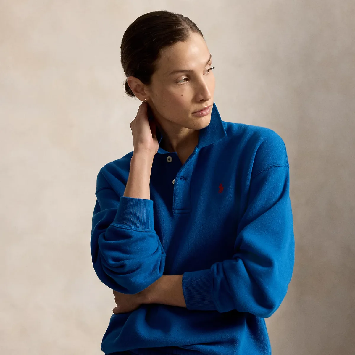 Polo-Collar Fleece Pullover by Polo Ralph Lauren
