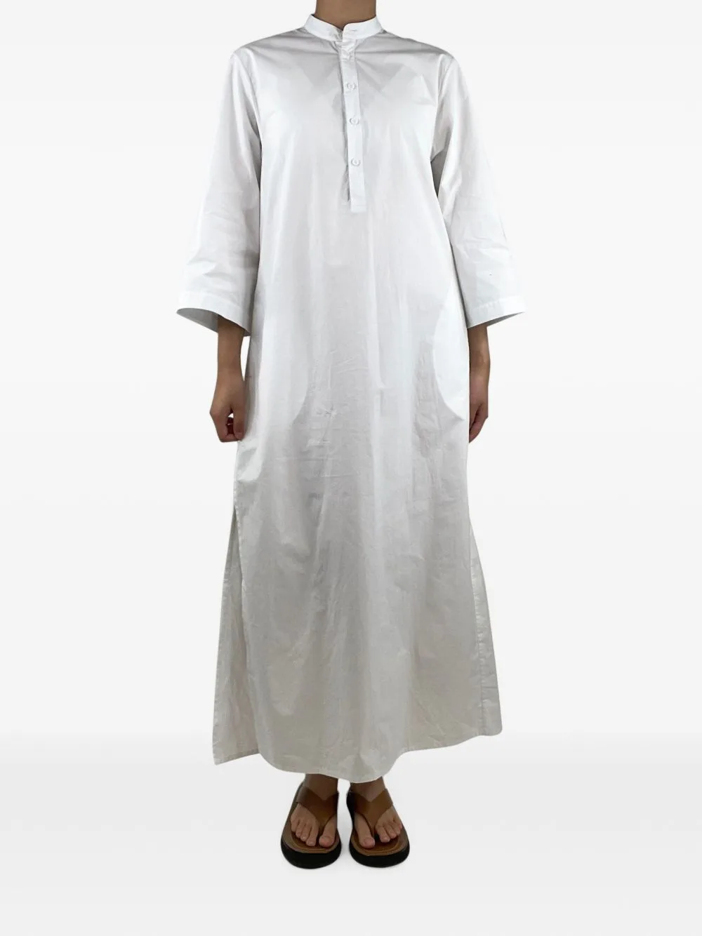 Side-Slit Maxi Dress by Matteau