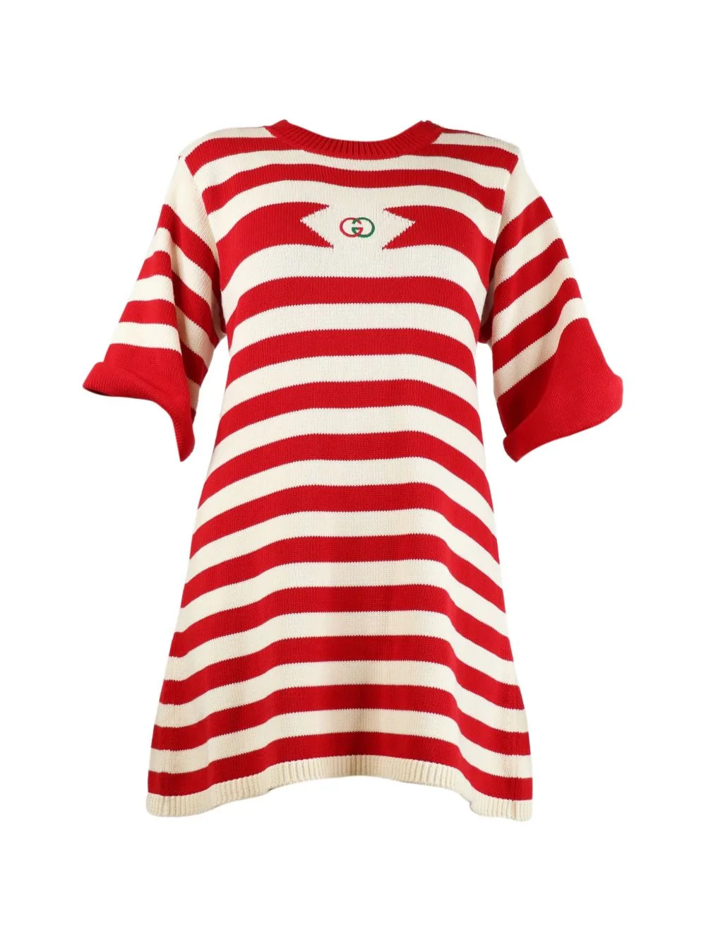 Mini Gucci Garden Striped Dress by Gucci Pre-Owned